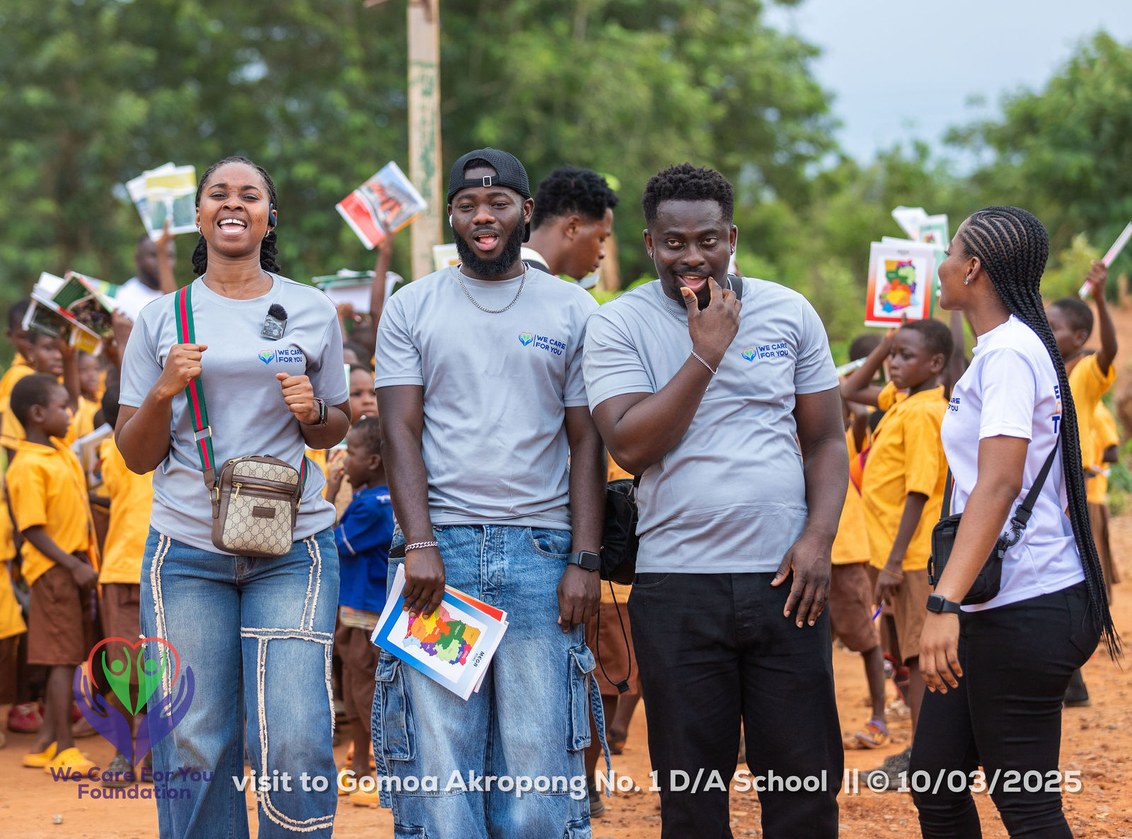 Gomoa Akropong visit photo